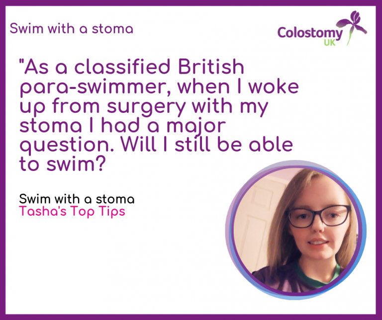 Colostomy Uk Swim With A Stoma Tasha Colostomy Uk 